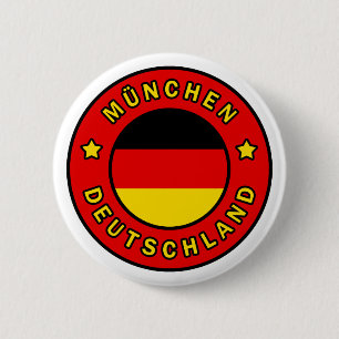 München Deutschland Ronde Button 5,7 Cm