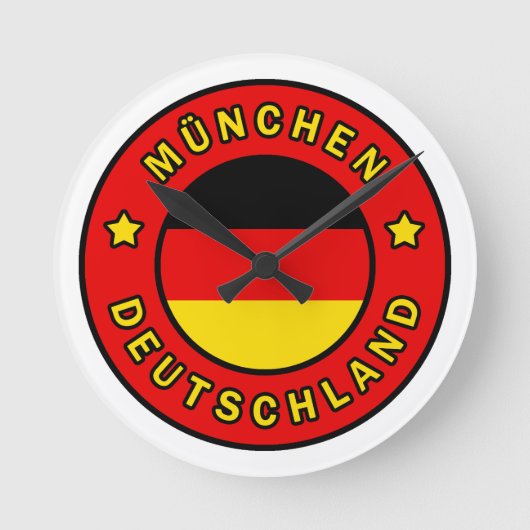 München Deutschland Ronde Klok (Voorkant)