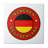 München Deutschland Tegeltje (Voorkant)