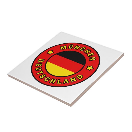 München Deutschland Tegeltje (Zijkant)