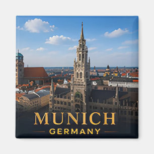 München Duitsland Beierse Reisbestemming Magneet