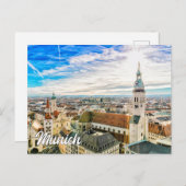München, Duitsland Briefkaart (Voorkant / Achterkant)