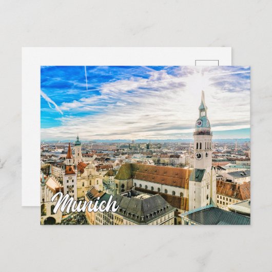 München, Duitsland Briefkaart (Voorkant / Achterkant)