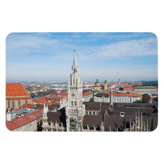 München, Duitsland Flexi Magnet Magneet (Horizontaal)