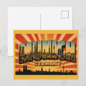 München Duitsland Frauenkirche Briefkaart (Voorkant / Achterkant)