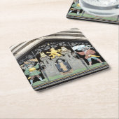 München, Duitsland Kartonnen Onderzetters (Schuin)