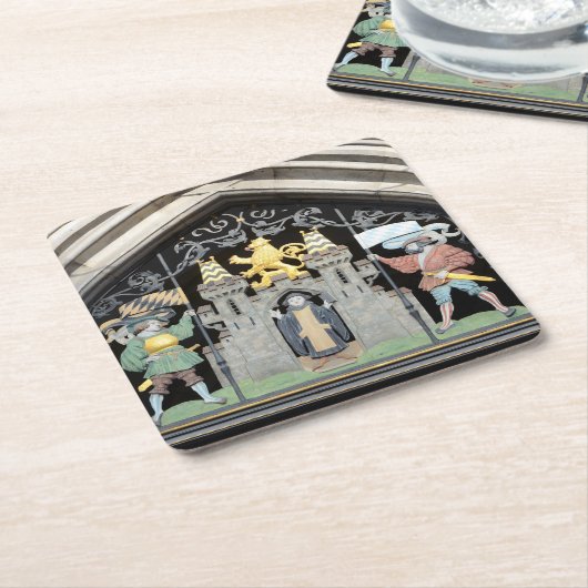 München, Duitsland Kartonnen Onderzetters (Schuin)