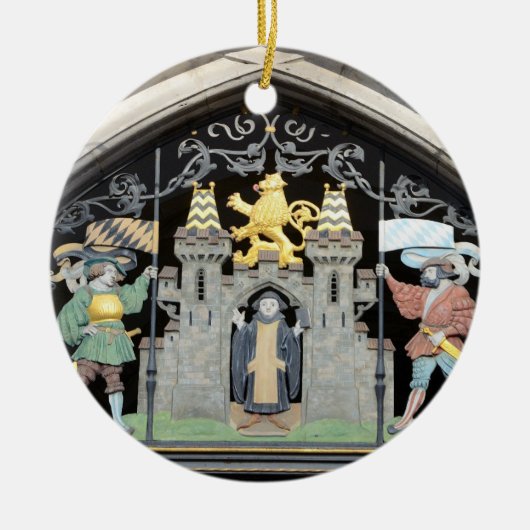 München, Duitsland Keramisch Ornament (Voorkant)