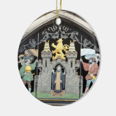 München, Duitsland Keramisch Ornament (Links)