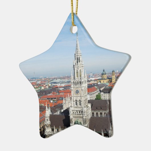 München, Duitsland Keramisch Ornament (Links)