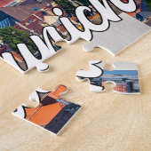 München, Duitsland Legpuzzel (Zijkant)