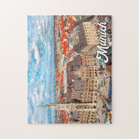 München, Duitsland Legpuzzel (Verticaal)