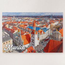 München, Duitsland Legpuzzel