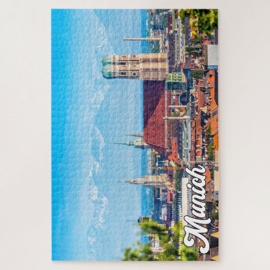 München, Duitsland Legpuzzel (Verticaal)