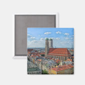 München, Duitsland Magneet (Voorkant / Achterkant)