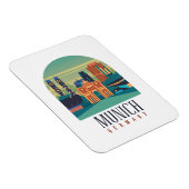 München Duitsland Magnet Magneet (Rechterzijde)