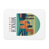 München Duitsland Magnet Magneet (Horizontaal)