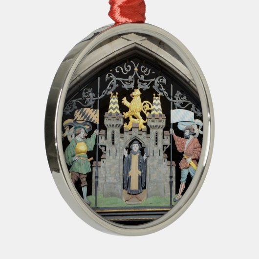 München, Duitsland Metalen Ornament (Rechts)