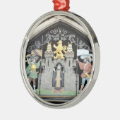 München, Duitsland Metalen Ornament (Links)