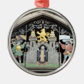 München, Duitsland Metalen Ornament (Voorkant)