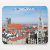 München, Duitsland Mousepad Muismat (Voorkant)