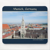 München, Duitsland Mousepad Muismat (Voorkant)