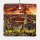 München Duitsland Panoramisch Ornament (Achterkant)