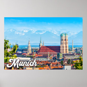 München, Duitsland Poster