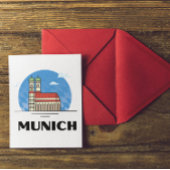 München Duitsland Reis  Briefkaart