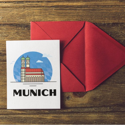 München Duitsland Reis  Briefkaart