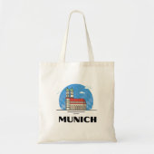 München Duitsland Reis Tote Bag (Voorkant)