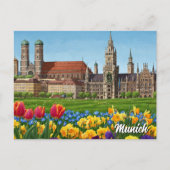 München Duitsland Reizen Briefkaart (Voorkant)