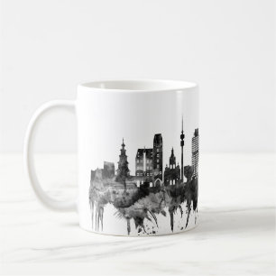 München Duitsland Skyline BW Koffiemok
