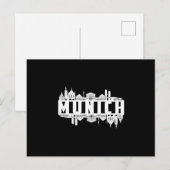 München Duitsland Stad Cityscape Grappig geschenk Briefkaart (Voorkant / Achterkant)