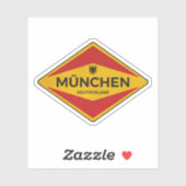 München Duitsland Sticker (Vel)