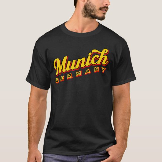 München Duitsland T-shirt (Voorkant)