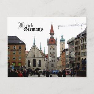 München Duitsland Travel Souvenir Briefkaart