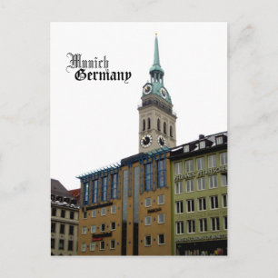 München Duitsland Travel Souvenir Briefkaart