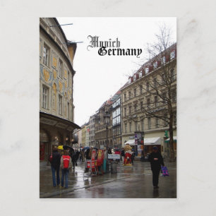 München Duitsland Travel Souvenir Briefkaart