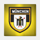 München Flag Magneet (Voorkant)
