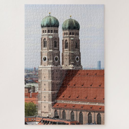 München Frauenkirche Cathedraal - 20x30 - 1014 pcs Legpuzzel (Verticaal)