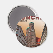 München - Frauenkirche Magneet (Voorkant / Achterkant)