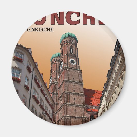 München - Frauenkirche Magneet (Voorkant)