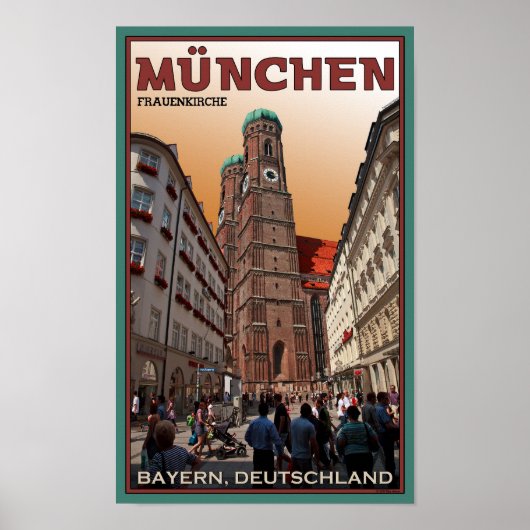 München - Frauenkirche Poster (Voorkant)