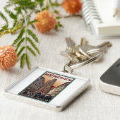 München - Frauenkirche Sleutelhanger (Zijkant)