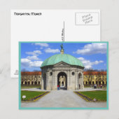 München Garden (Hofgarten) Briefkaart (Voorkant / Achterkant)