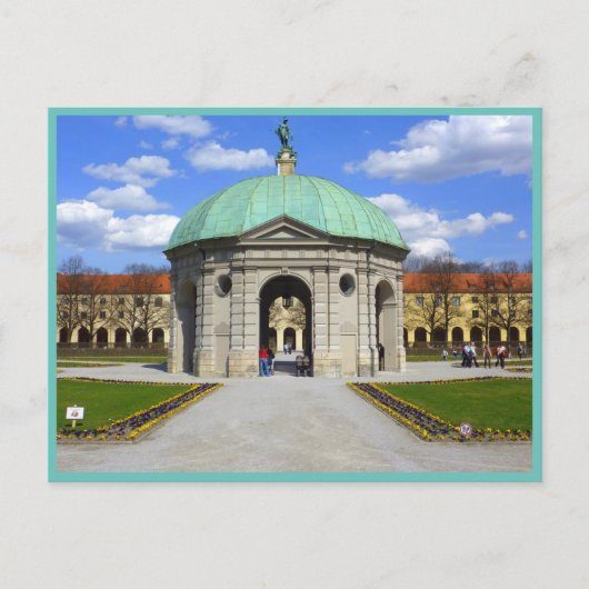 München Garden (Hofgarten) Briefkaart (Voorkant)