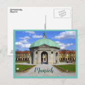 München Garden (Hofgarten) Briefkaart (Voorkant / Achterkant)