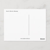 München I, Beieren, Duitsland Briefkaart (Achterkant)