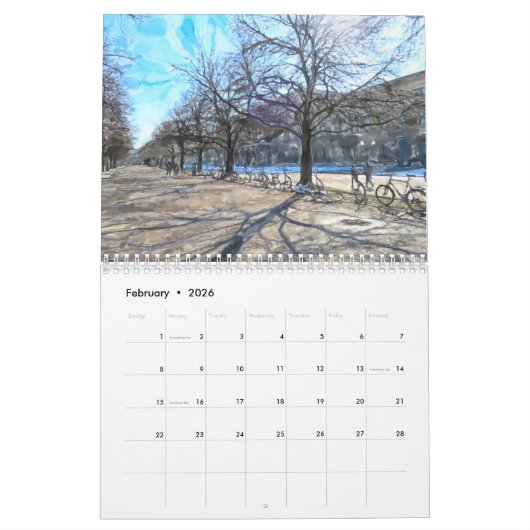 München Kalender 2026 – Stadtmotive (Feb 2026)